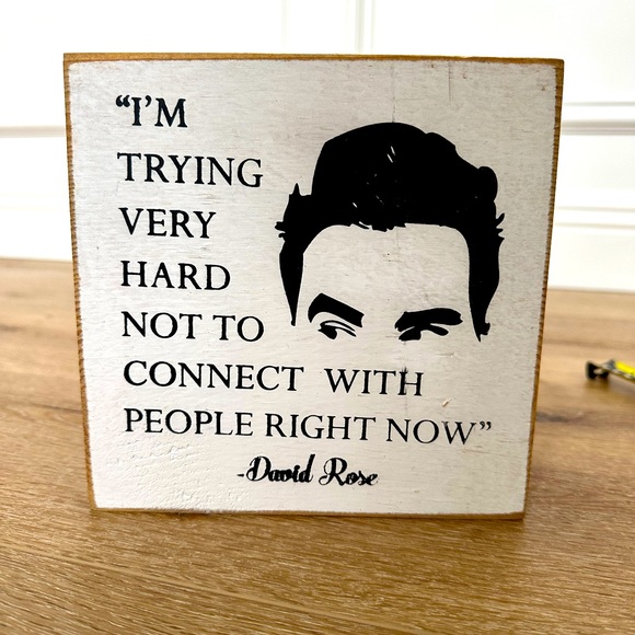 Shitt’s Creek David sarcasm sign - Picture 1 of 3